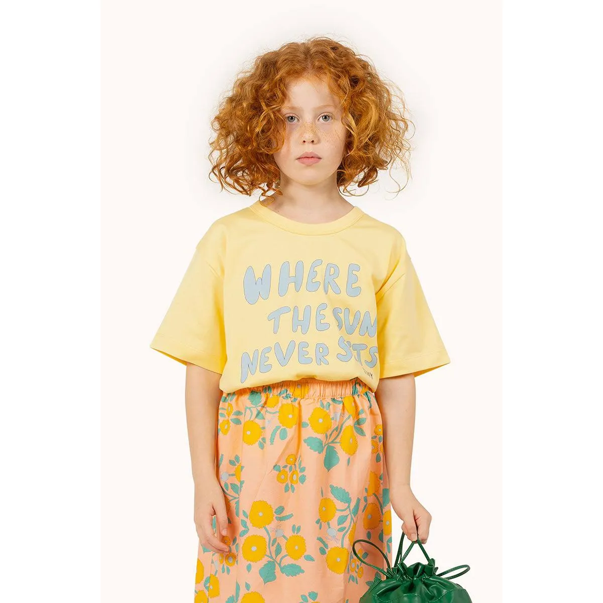 Tiny Cottons - The Sun graphic T-shirt - yellow