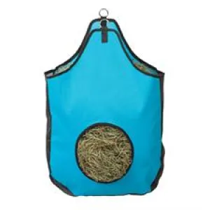 TK35-1384--Blue Hay Bag  Nylon Web