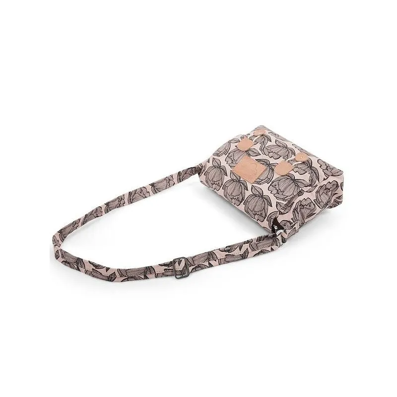 Toddler Messenger Bag, Peonies