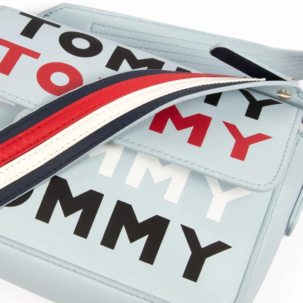 Tommy Hilfiger Iconic Crossbody Smooth Grain PVC Women - SKY