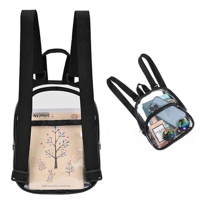 Transparent Backpack Bag 1PC