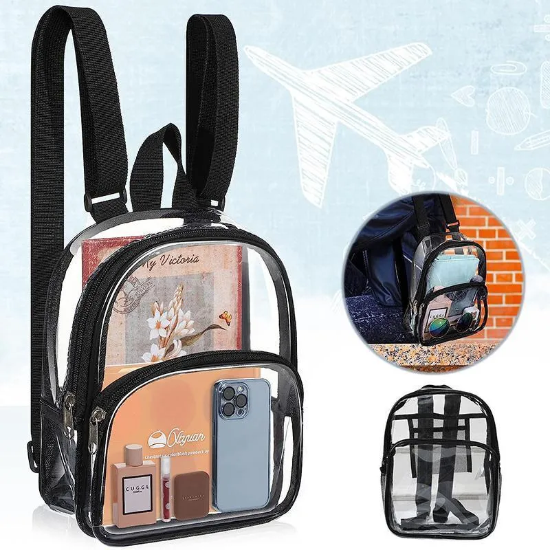 Transparent Backpack Bag 1PC