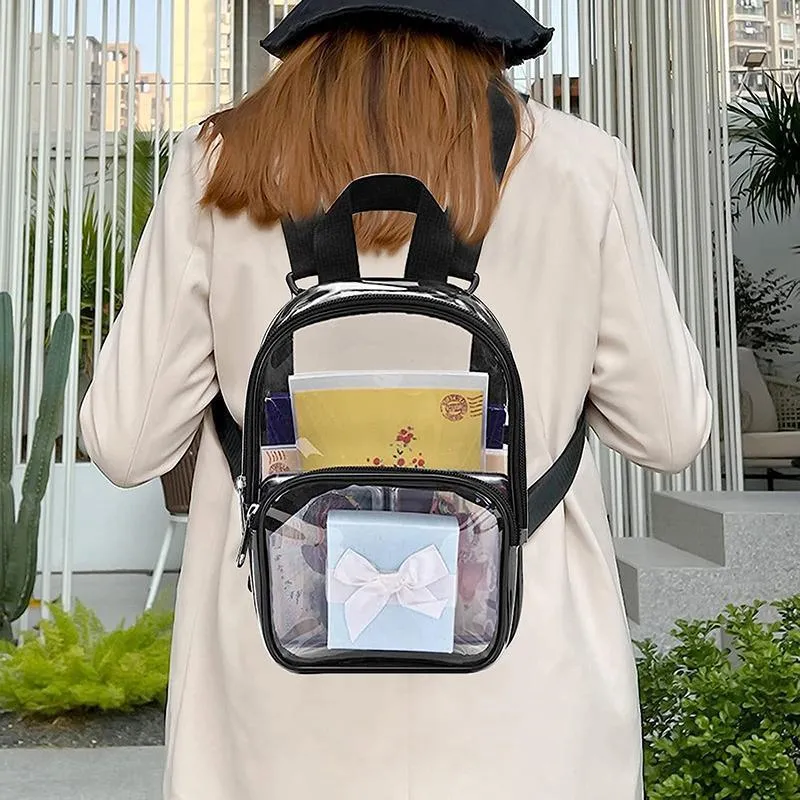Transparent Backpack Bag 1PC