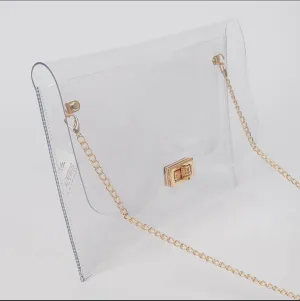 Transparent Envelope Clutch