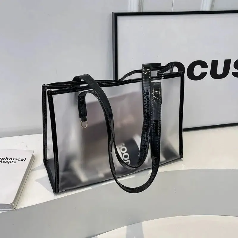 Transparent Glossy Tote Bag
