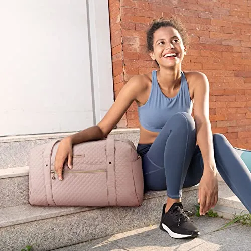 Travel Duffel bag, Weekender Overnight Bag for Women