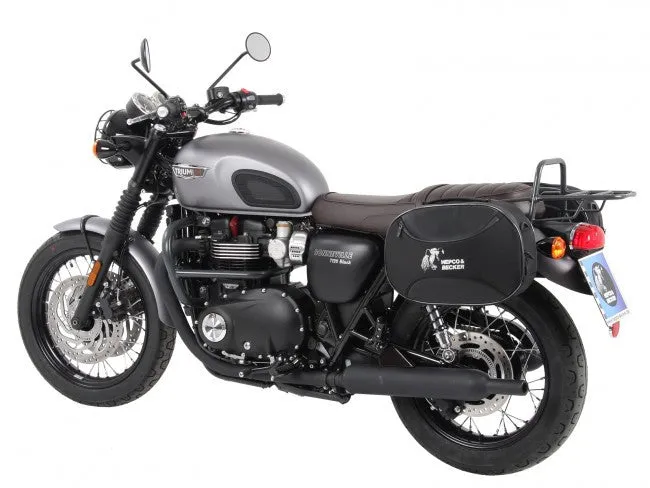 Triumph Bonneville T100 Sidecases Carrier - C-Bow