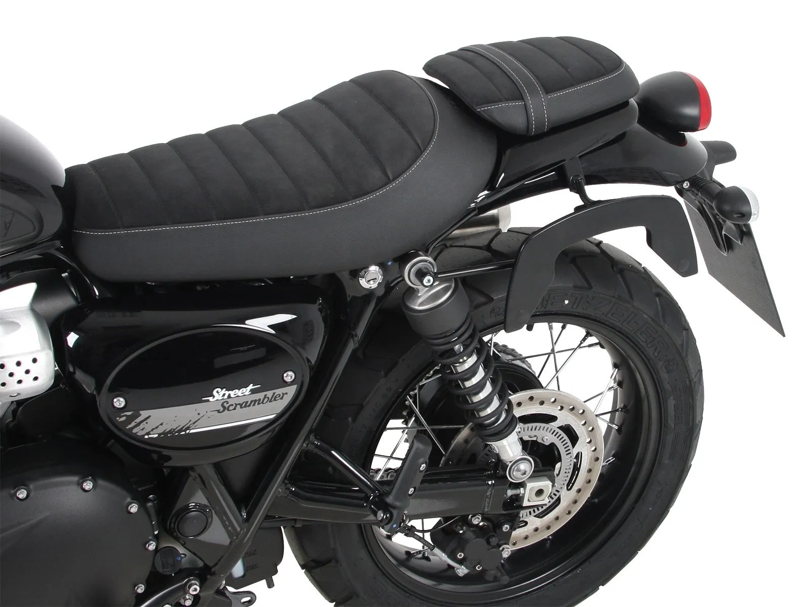 Triumph Street Scrambler Carrier - Sidecases 'C-Bow' (Left Side}