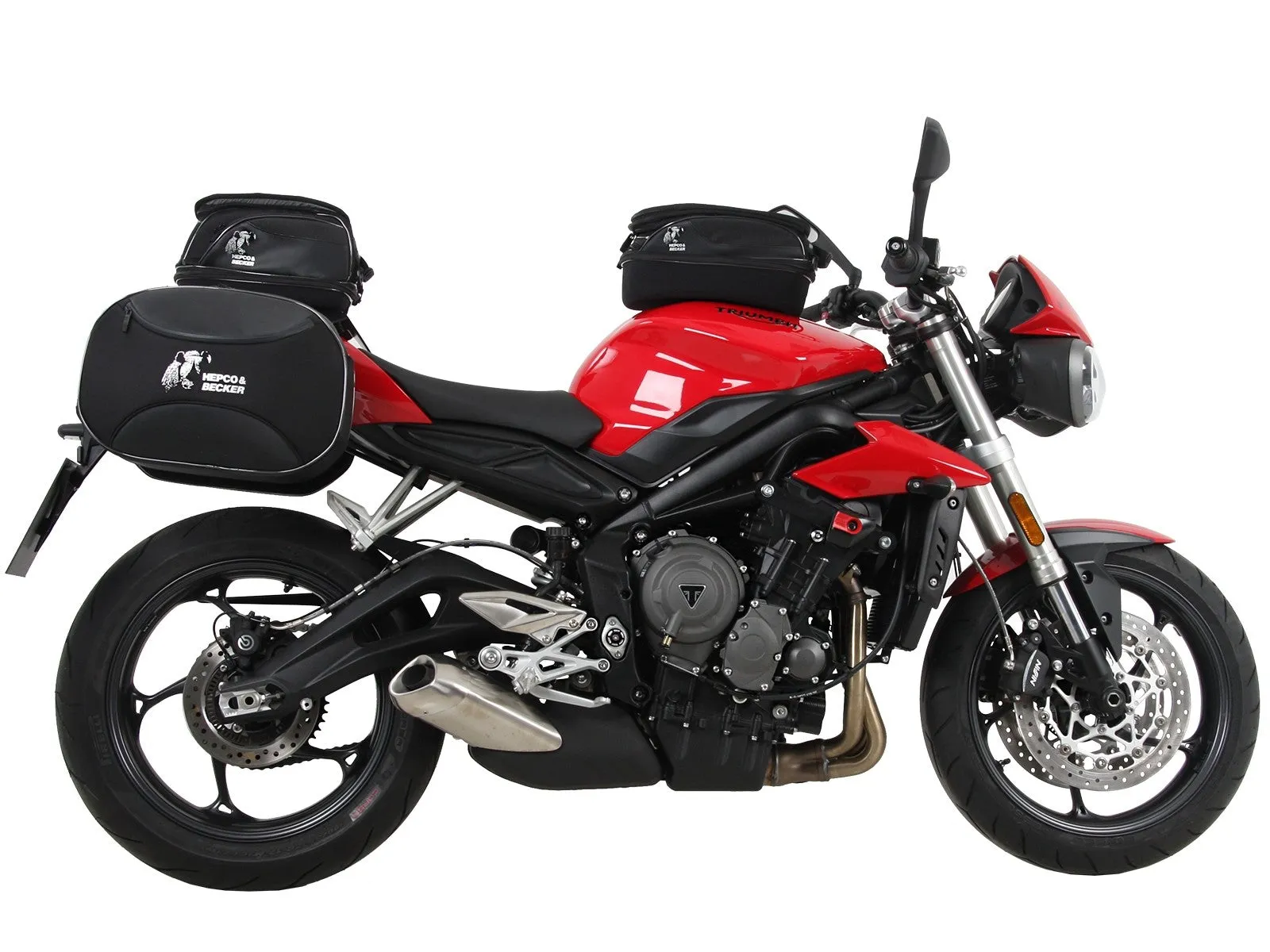 Triumph Street Triple 765 S/R/RS Carrier - Side case Carrier 'C-Bow'