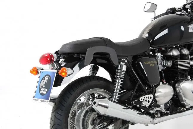 Triumph Thruxton Sidecases Carrier - C-Bow (Black)