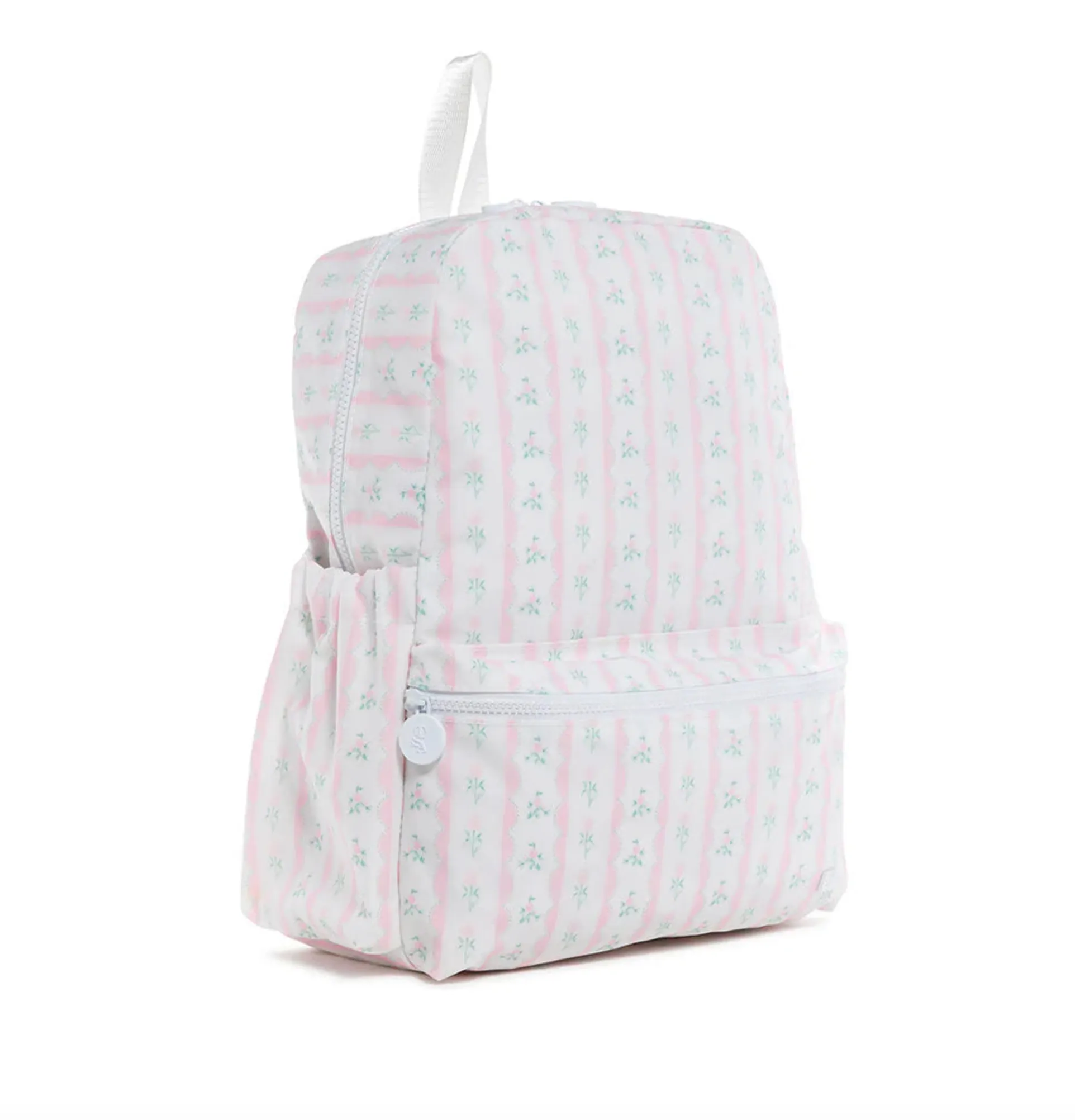 TRVL Backpack - Ribbon Floral Pink