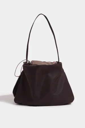Two-Toned Nylon Shoulder Bag