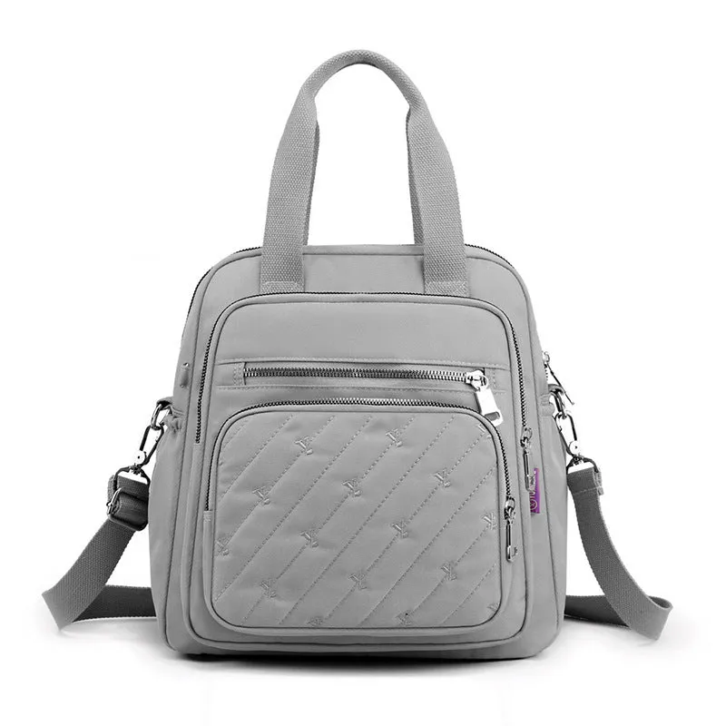Usb Mobile Phone Charging Multi-purpose Ladies One-shoulder Double-shoulder Mommy Travel Bag
