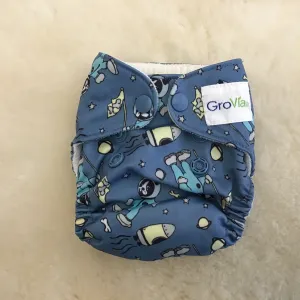 Used GroVia - Newborn All-in-One - Astro (EUC)