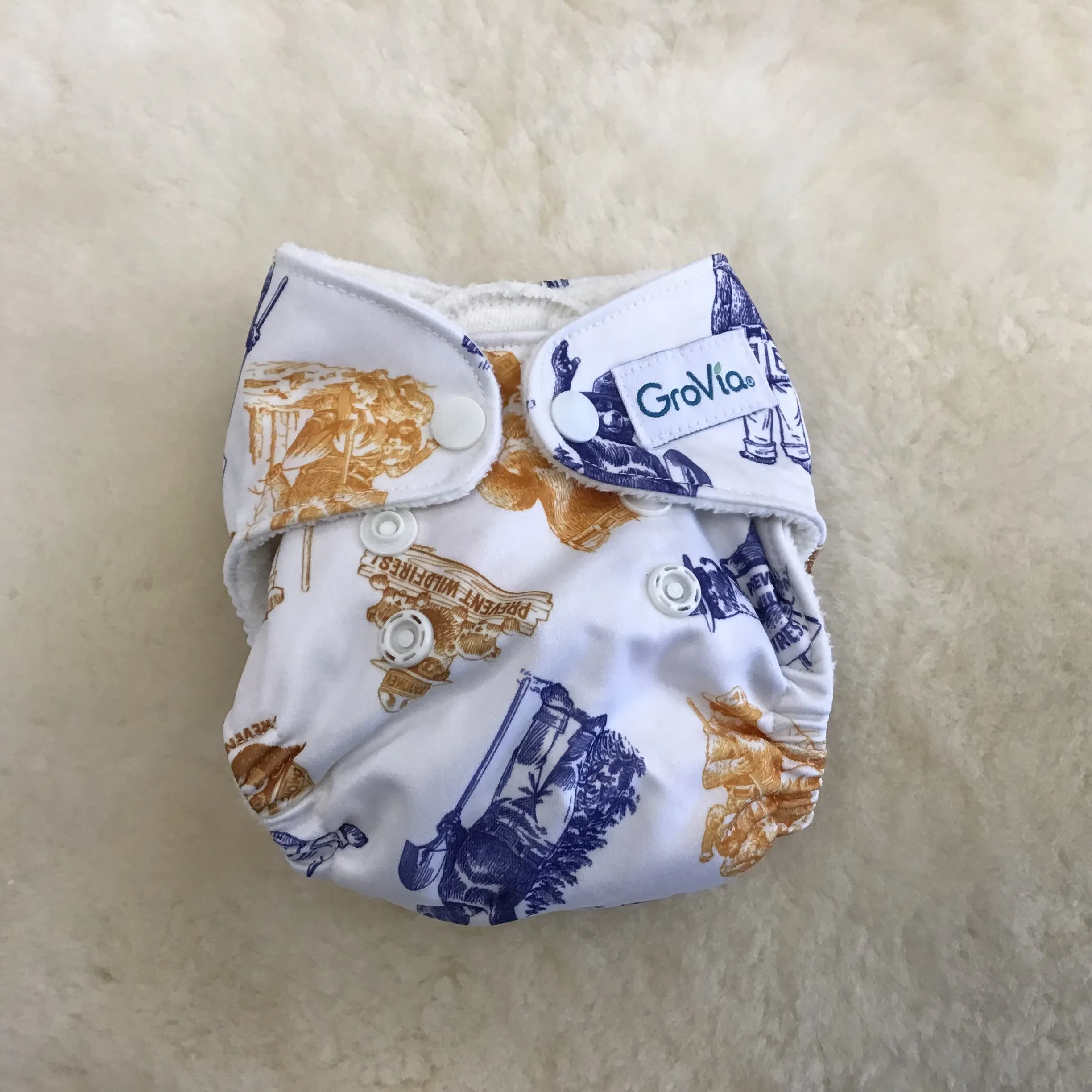 Used GroVia - Newborn All-in-One - Only You (EUC)