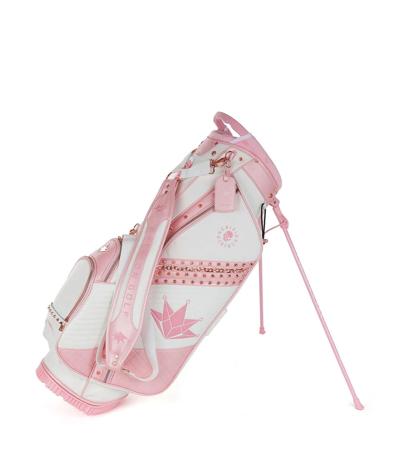VARIATION Collection Stand Bag WHITE/PINK