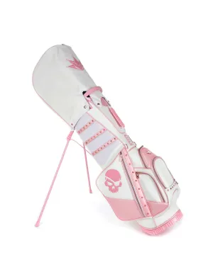 VARIATION Collection Stand Bag WHITE/PINK