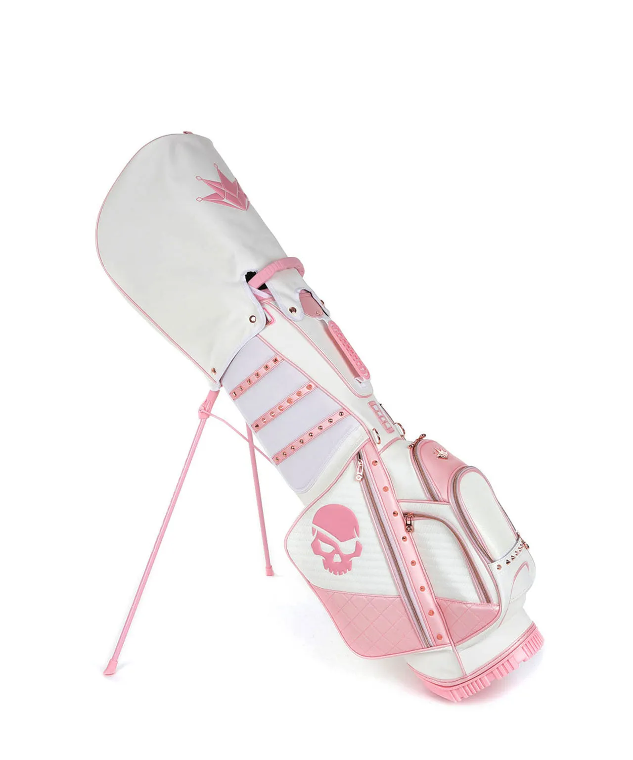 VARIATION Collection Stand Bag WHITE/PINK