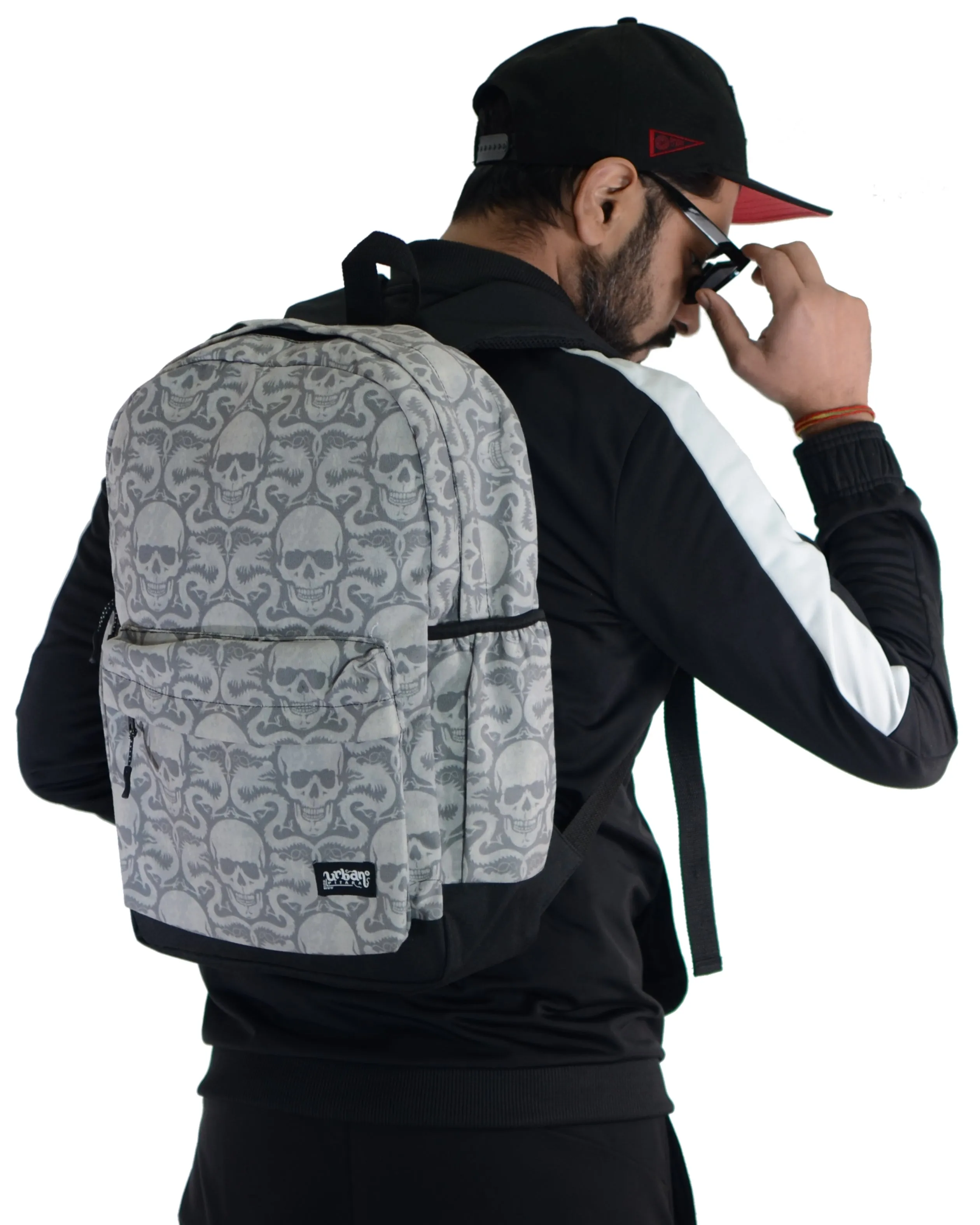 Venom Skull Canvas Backpack