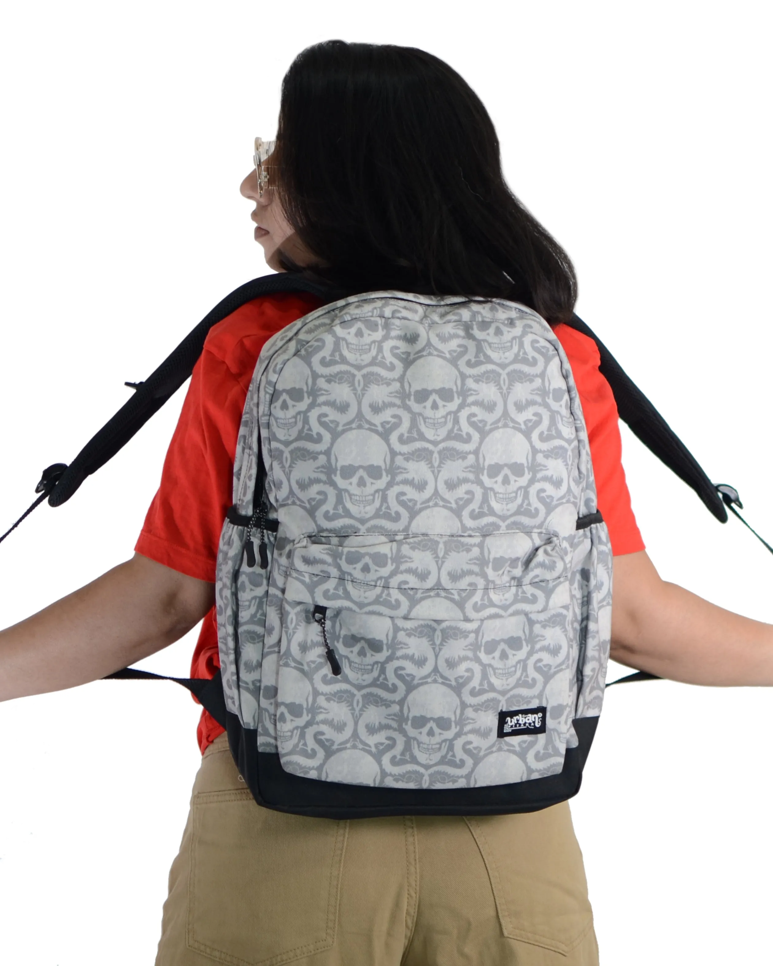Venom Skull Canvas Backpack