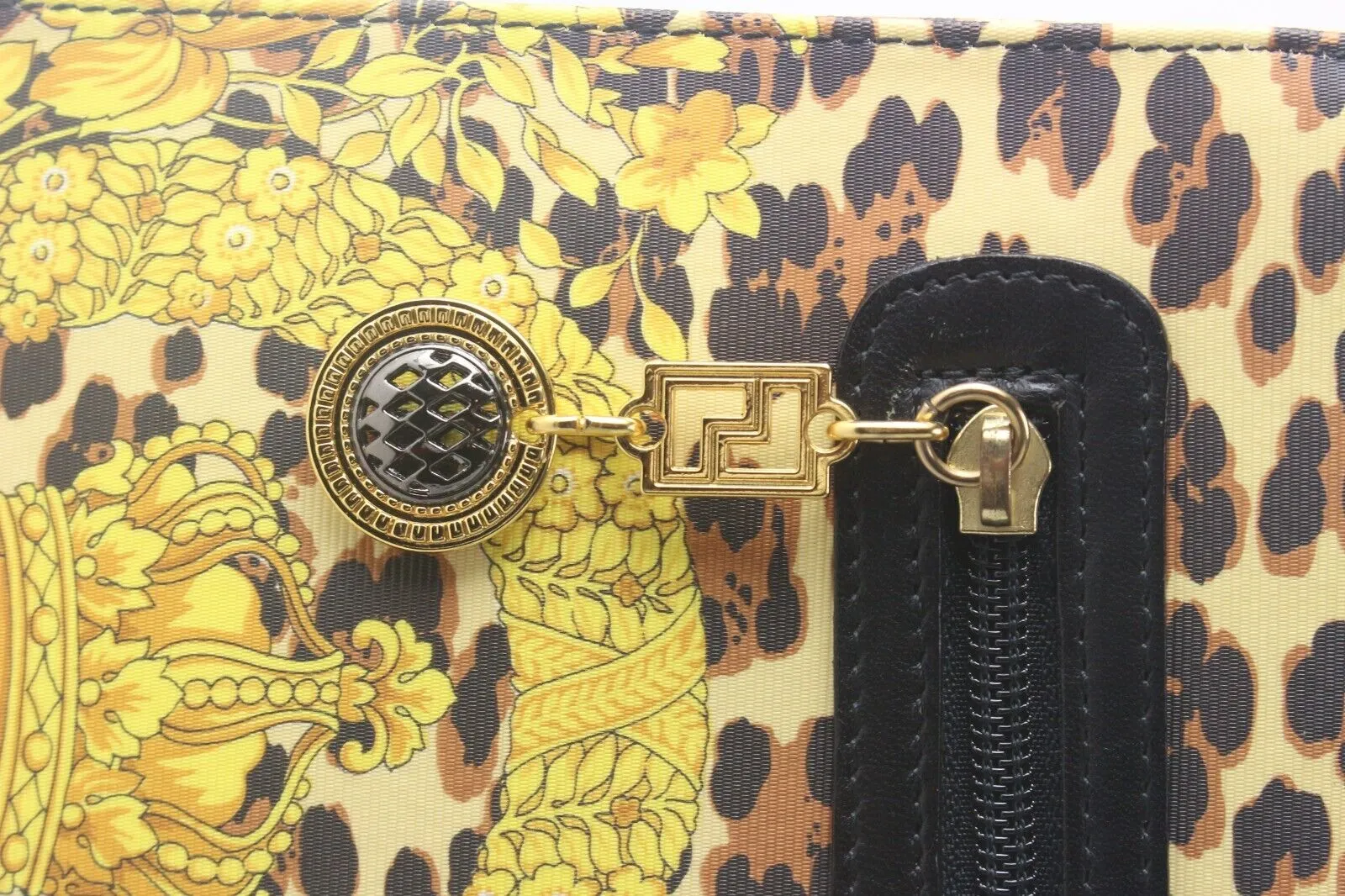 Versace Baroque Kelly Top Handle Flap 2way Crossbody Bag 1VER822K