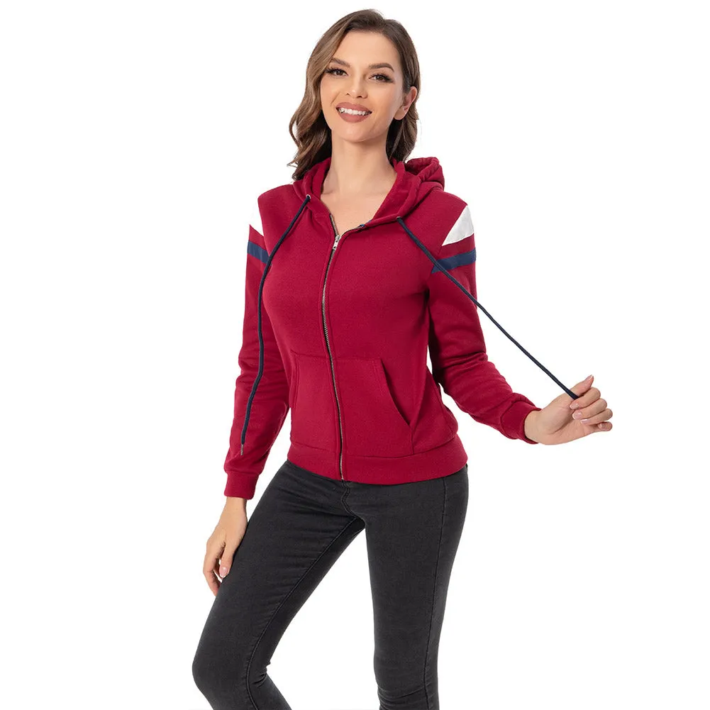 Wanda Vision Scarlet Witch Hoodie Cosplay Costume  Halloween Carnival Suit