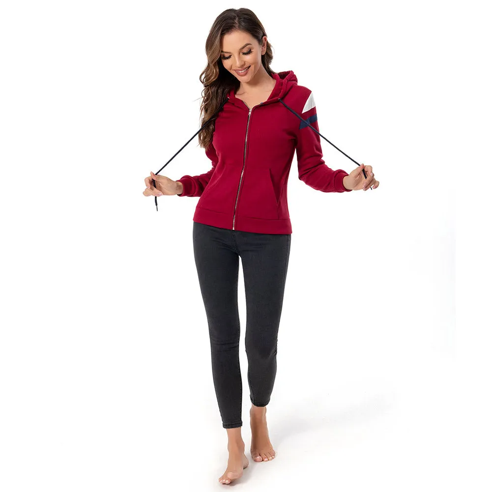Wanda Vision Scarlet Witch Hoodie Cosplay Costume  Halloween Carnival Suit