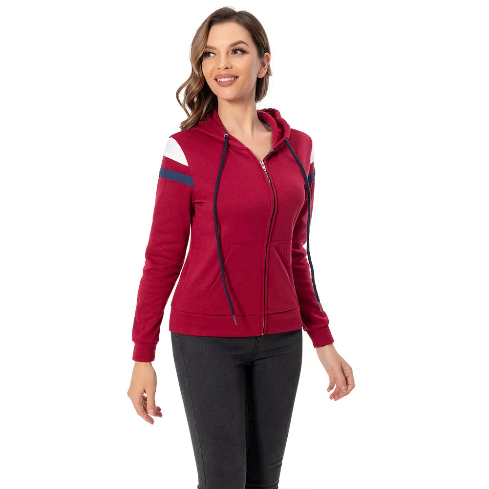 Wanda Vision Scarlet Witch Hoodie Cosplay Costume  Halloween Carnival Suit