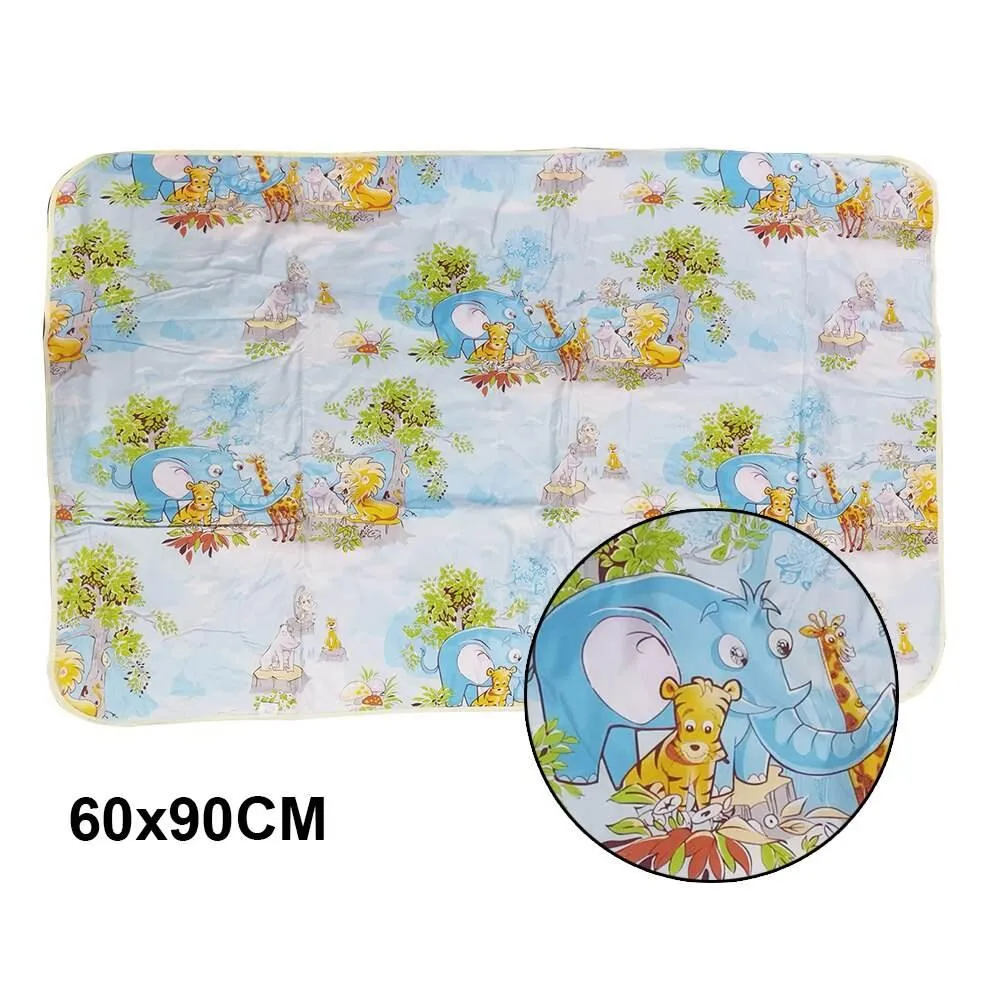 Waterproof Baby Changing Mat - Reusable Cartoon Design