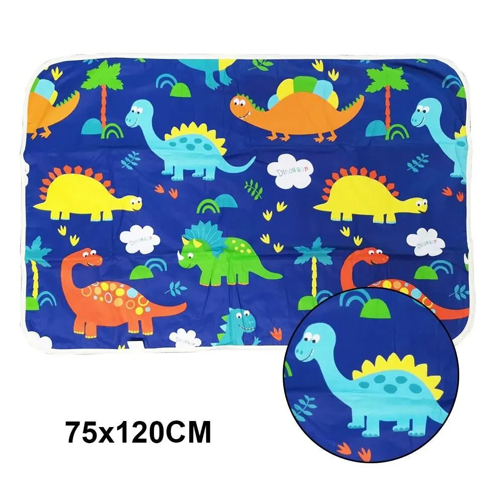 Waterproof Baby Changing Mat - Reusable Cartoon Design
