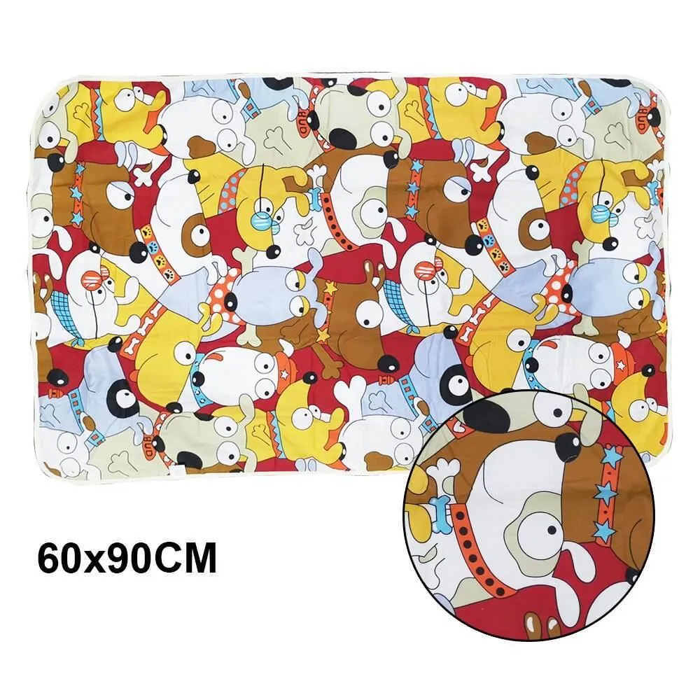 Waterproof Baby Changing Mat - Reusable Cartoon Design
