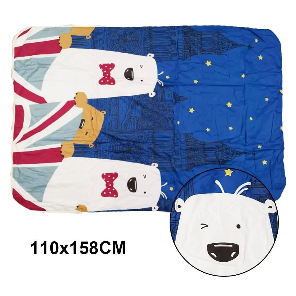 Waterproof Baby Changing Mat - Reusable Cartoon Design