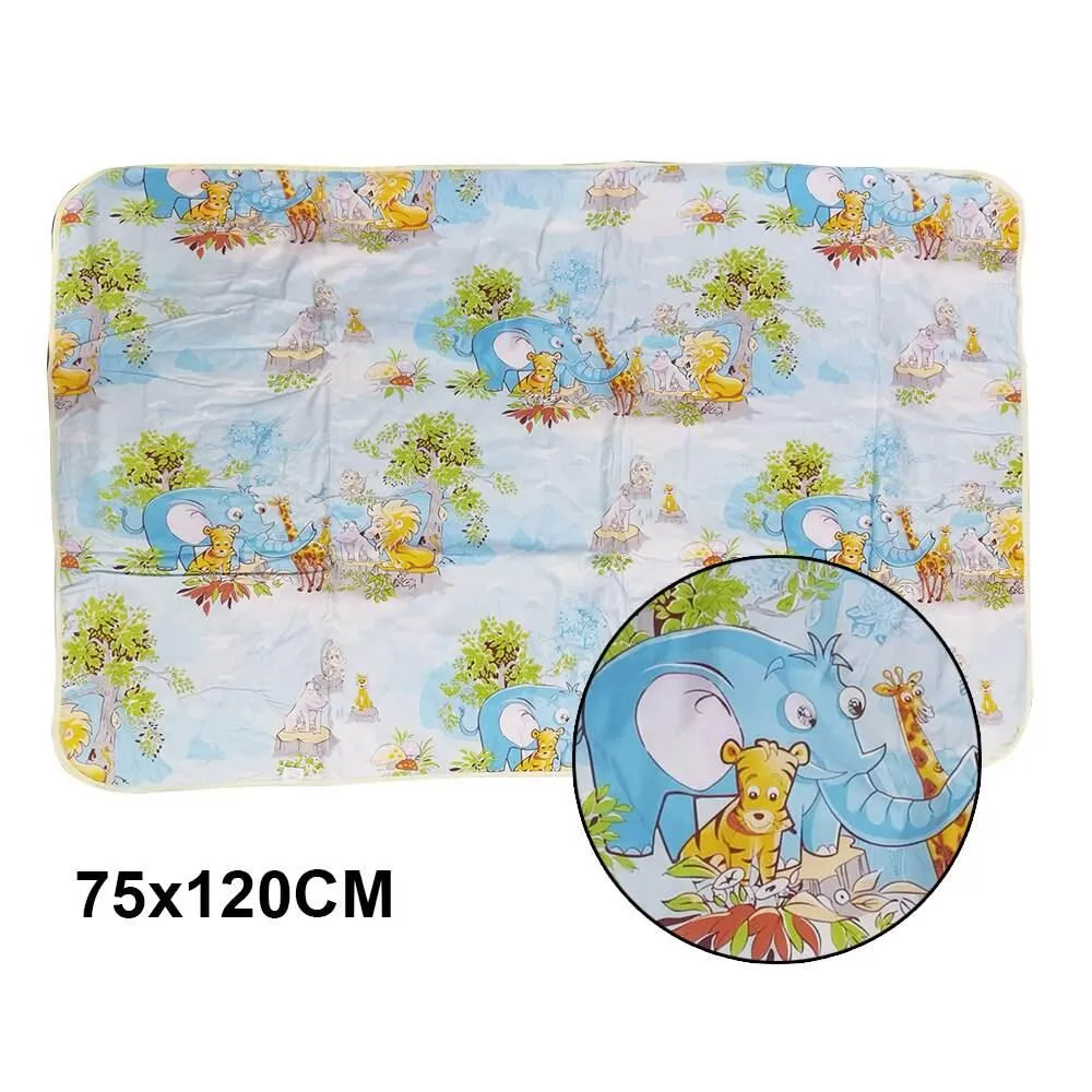 Waterproof Baby Changing Mat - Reusable Cartoon Design