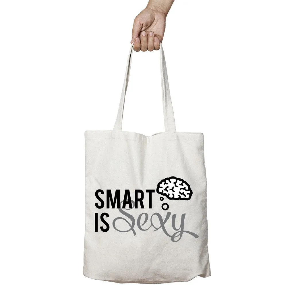 Weird Science Smart is Sexy Official Tote Bag (Natural)