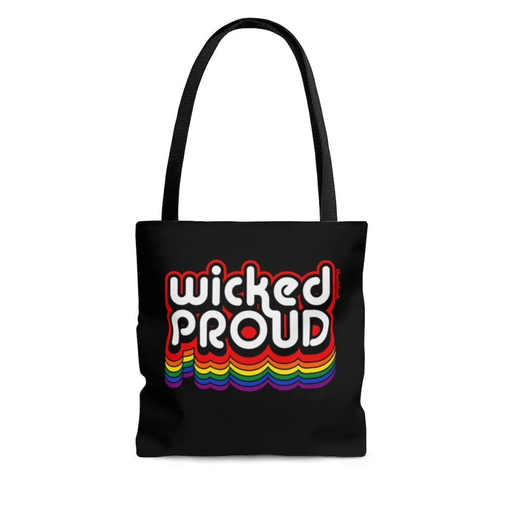 Wicked Proud Retro Tote Bag