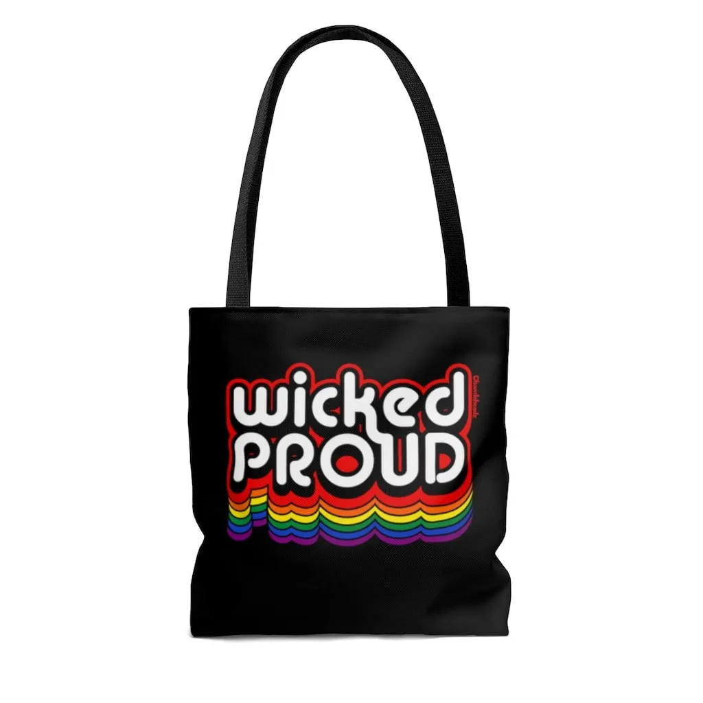 Wicked Proud Retro Tote Bag