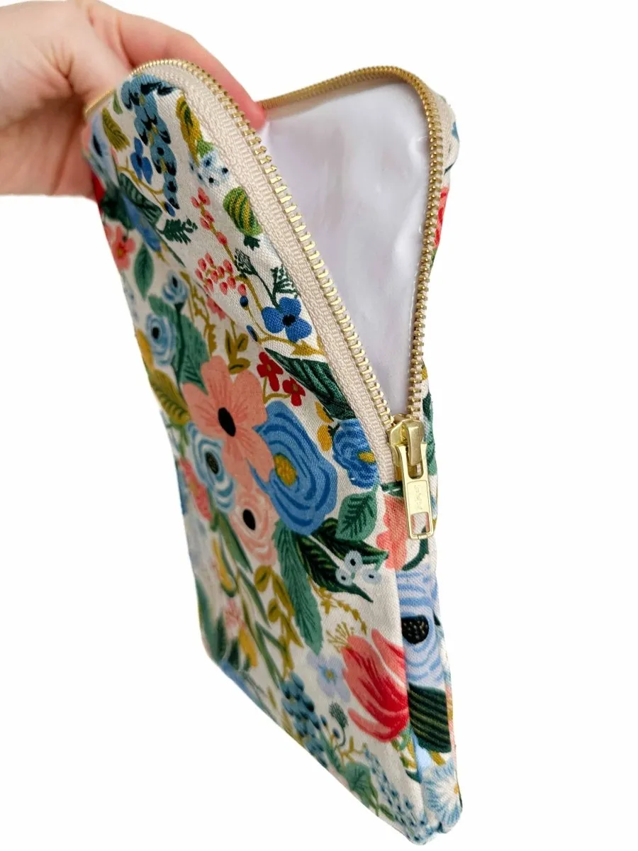 Wildwood Blue Canvas Everyday Travel Diaper Pouch