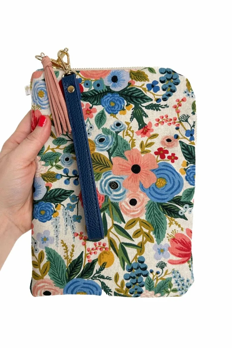 Wildwood Blue Canvas Everyday Travel Diaper Pouch