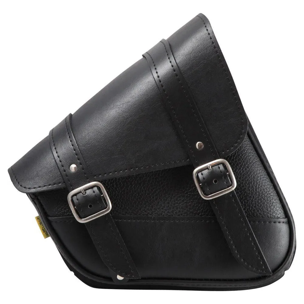 Willie & Max - Blackjack Triangular Hard Tail Saddle Bag -Right Side