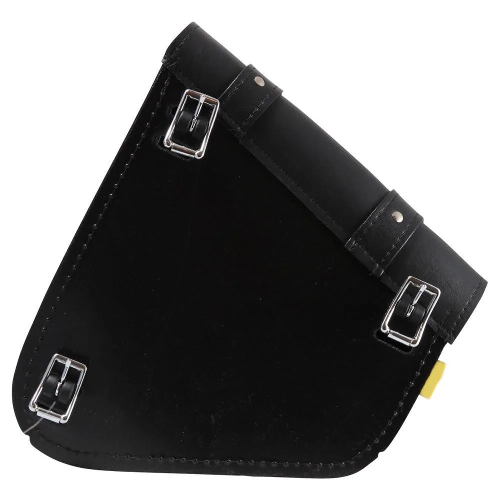 Willie & Max - Blackjack Triangular Hard Tail Saddle Bag -Right Side