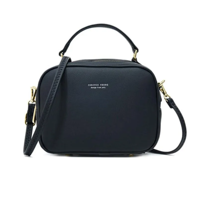 Women's Summer Fashion Letter Simple Zipper Casual Crossbody Bag