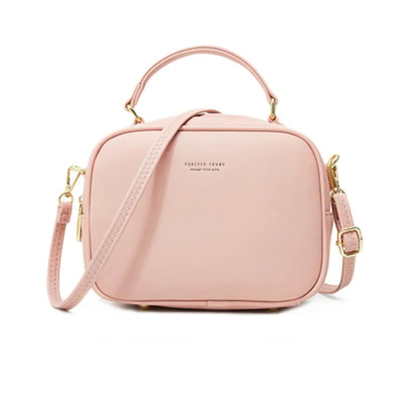 Women's Summer Fashion Letter Simple Zipper Casual Crossbody Bag