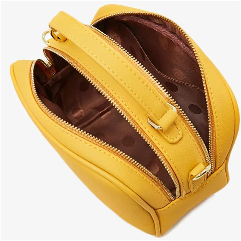 Women's Summer Fashion Letter Simple Zipper Casual Crossbody Bag