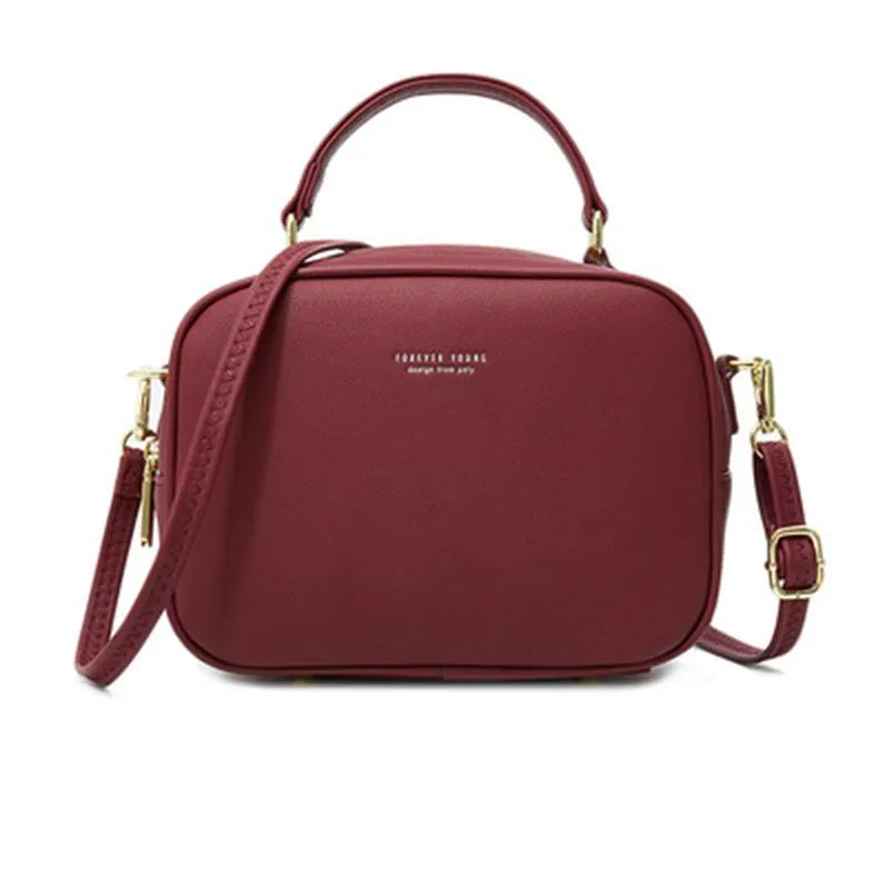 Women's Summer Fashion Letter Simple Zipper Casual Crossbody Bag