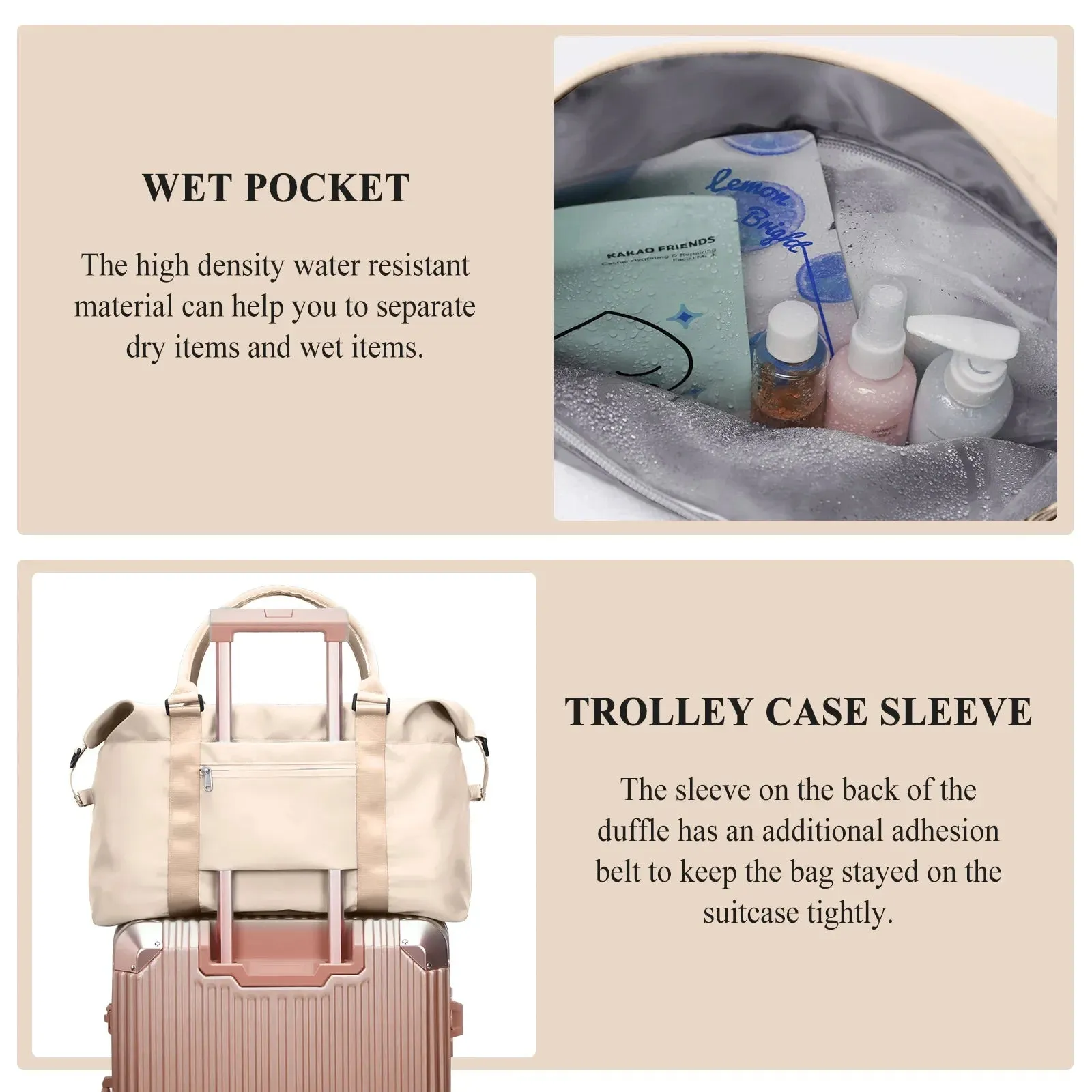 Womens Travel Duffel Bag