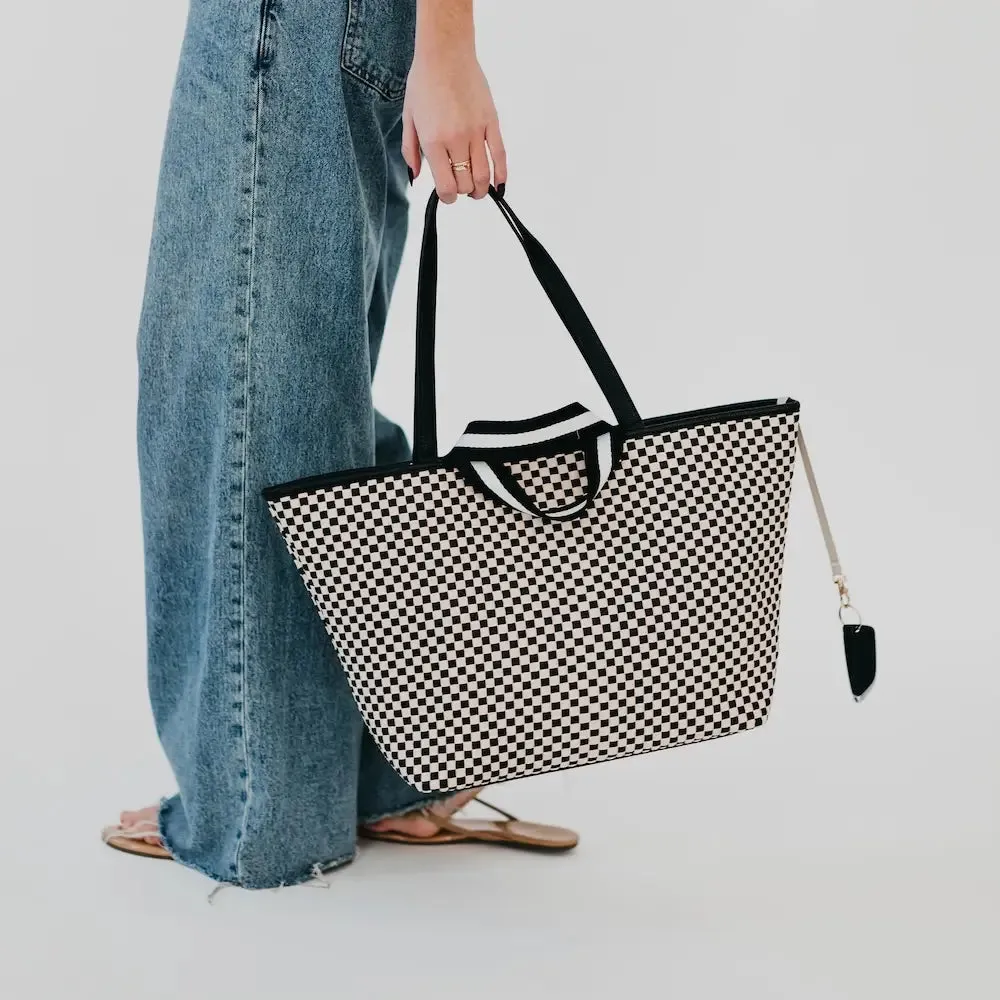 Woven Tiffany Tote