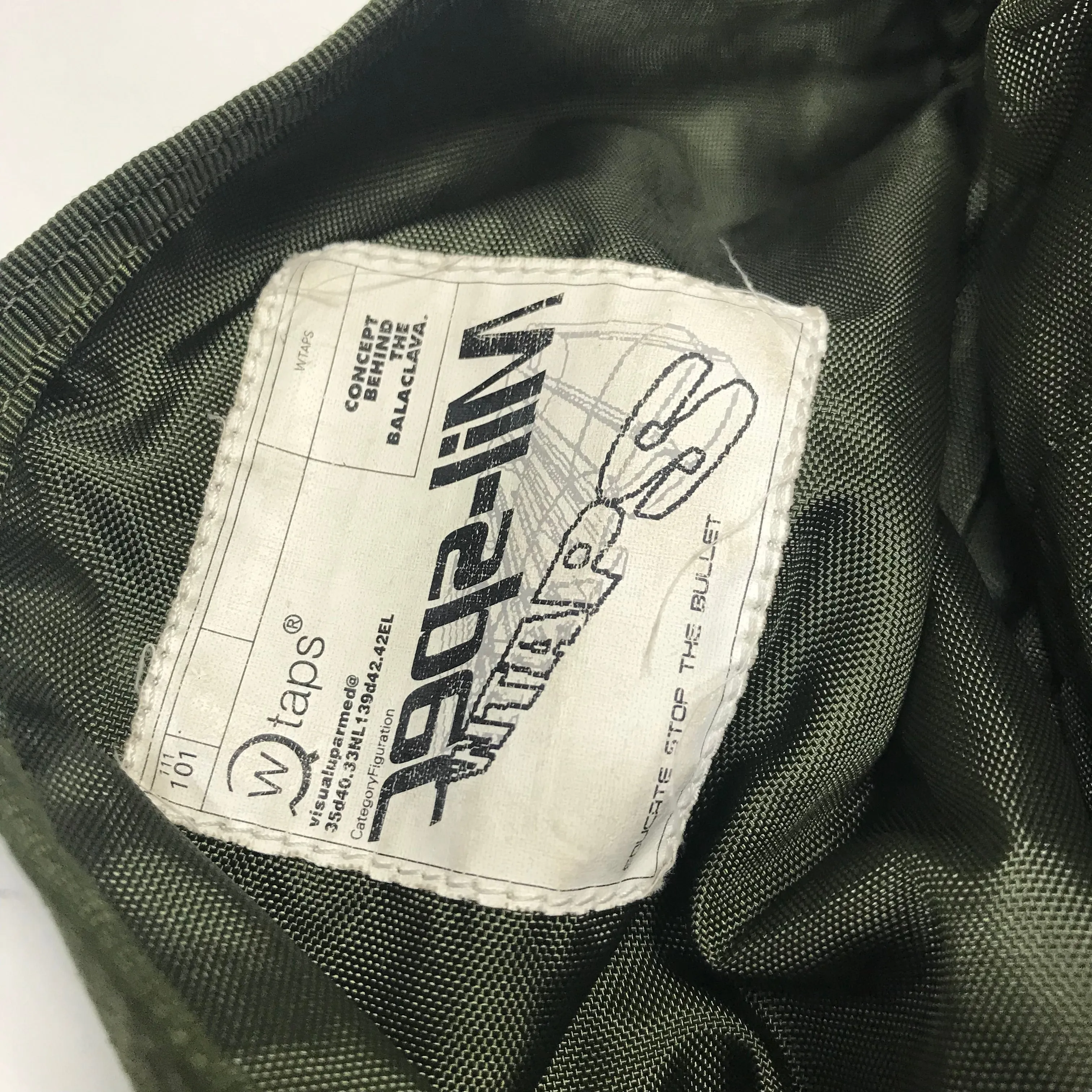 WTAPS x PORTER READYPACK 1ST GEN. PARA BACKPACK OLIVE