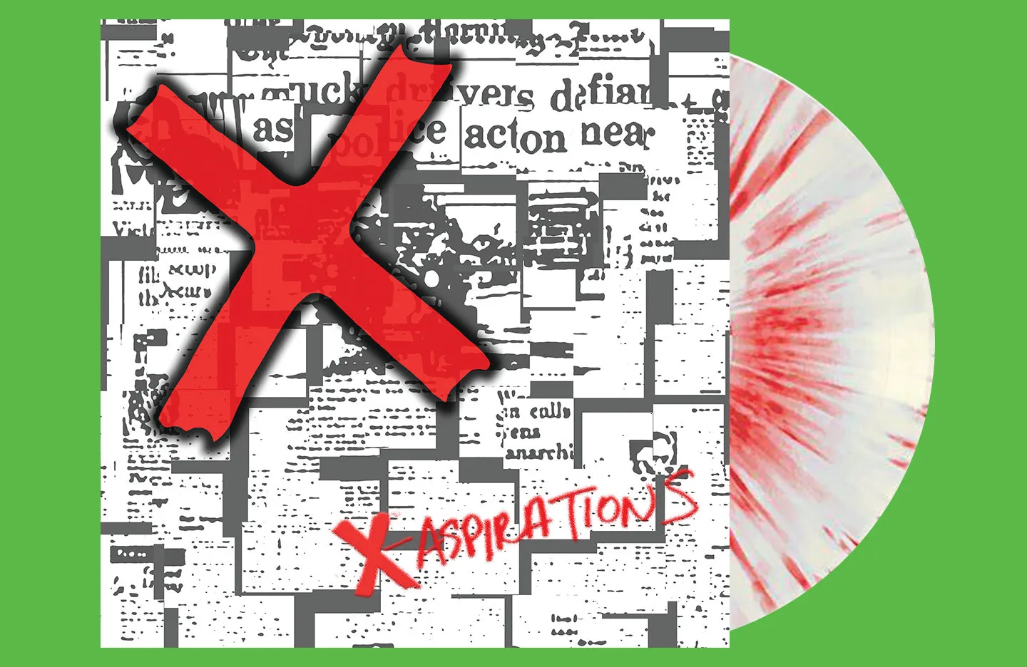 X [Australia 1979]- Aspirations [SPLATTER or BLACK VINYL] - New LP