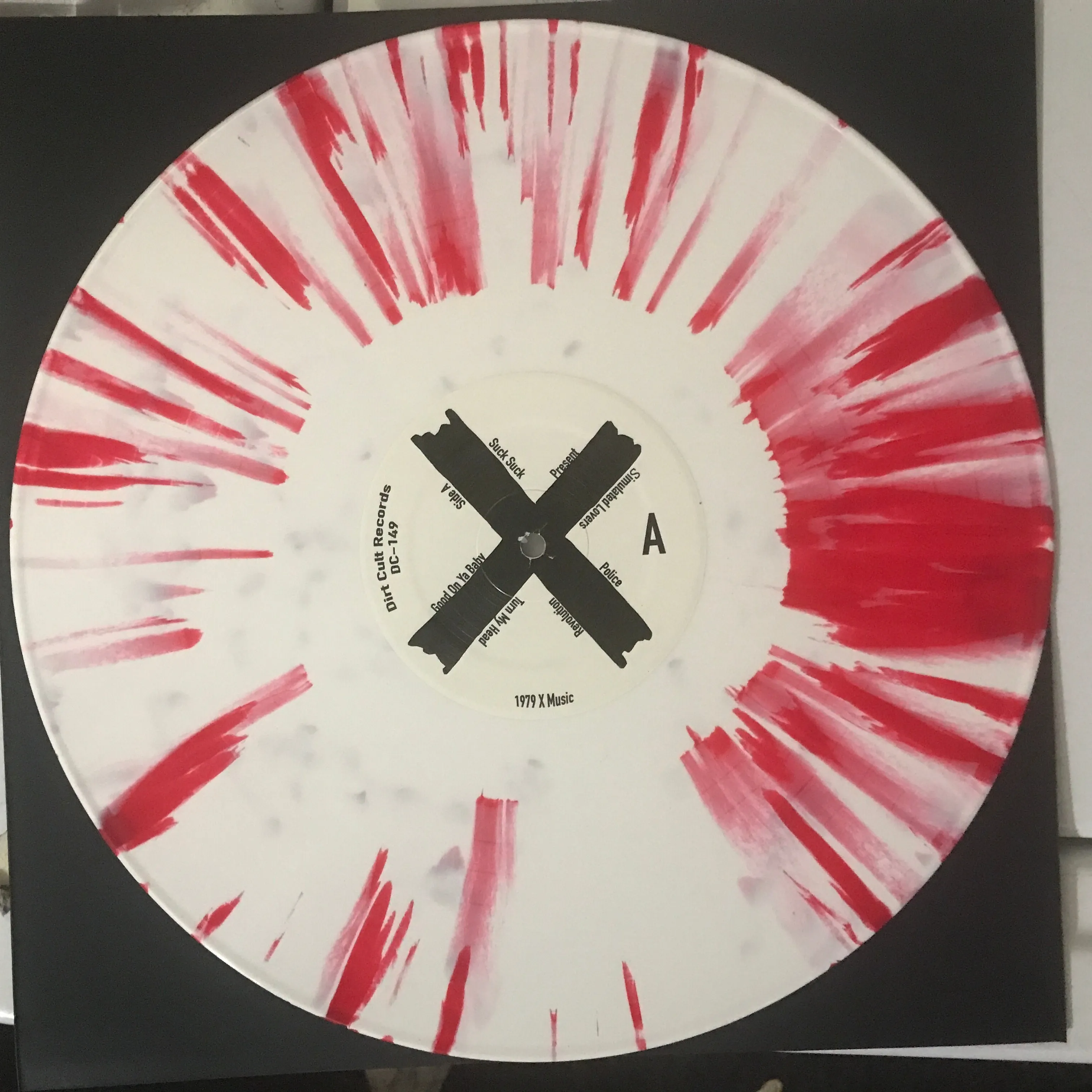 X [Australia 1979]- Aspirations [SPLATTER or BLACK VINYL] - New LP