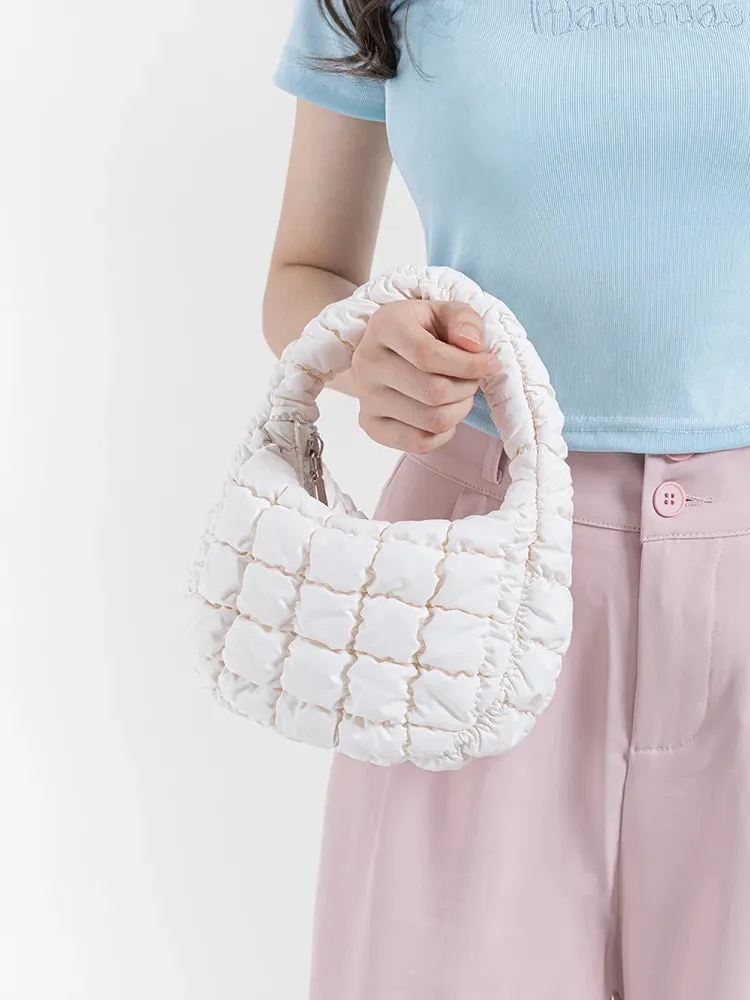 Y2K Mini Round Quilted Bag